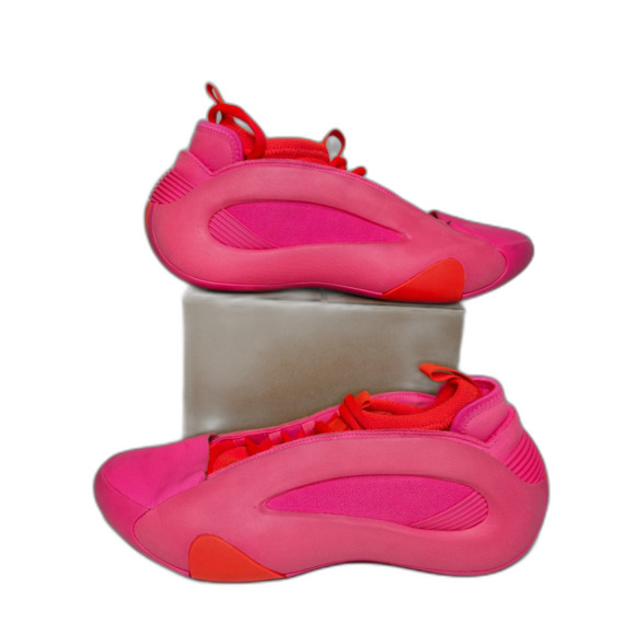 adidas Other - Adidas Harden Vol 8 Flamingo Pink Shoes | Men's Size 8.5 | Lucid Pink Solar Red